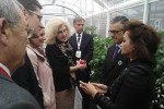 Wizyta Pani Ambasador RP w Madrycie w mobilnej szklarni EUROTOUR podczas Fruit Attraction