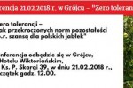 KONFERENCJA "Zero tolerancji – brak przekroczonych norm pozostałości ś.o.r. szansą dla polskich jabłek"